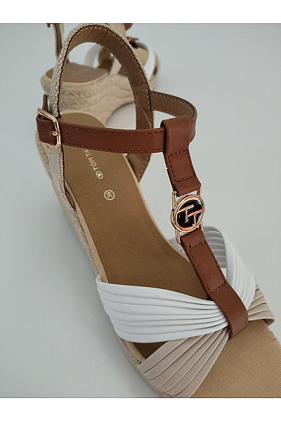 TOM TAILOR Dámské letní espadrilky na klínku s páskem a přezkou Velikost EU 39 | TOM TAILOR | obrázek 8