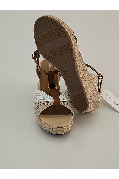 TOM TAILOR Dámské letní espadrilky na klínku s páskem a přezkou Velikost EU 39 | TOM TAILOR | obrázek 9