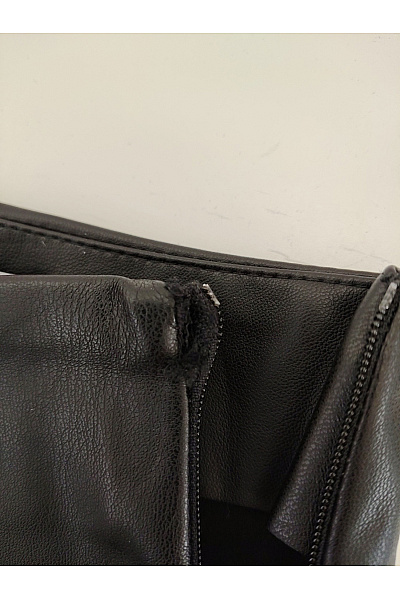VERO MODA Černá mini sukně áčková elegantní Velikost EU XL | VERO MODA | obrázek 4