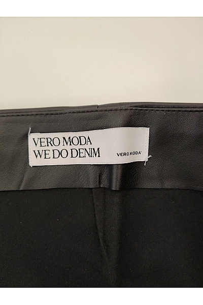 VERO MODA Černá mini sukně áčková elegantní Velikost EU XL | VERO MODA | obrázek 5