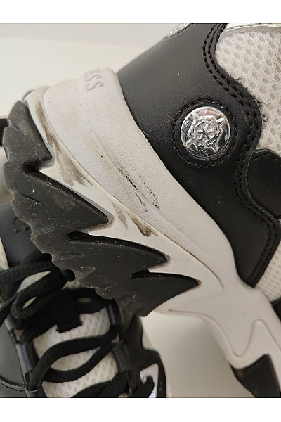 Guess Dámské tenisky Ciesta Bílé Černé Stříbrné Vel. EU 38 | Guess | obrázek 6