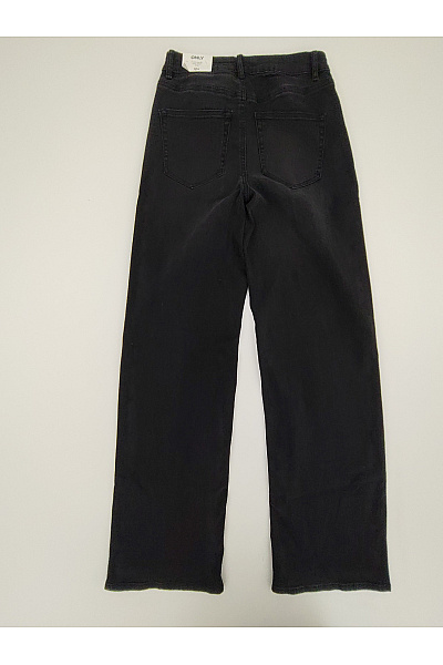 ONLY Dámské černé bavlněné džíny s vysokým pasem wide leg Vel. EU M | ONLY | obrázek 9