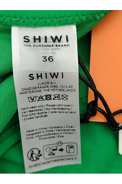 SHIWI Dámské zelené dvoudílné bikiny trojúhelníkové Velikost EU 36 | SHIWI | obrázek 9