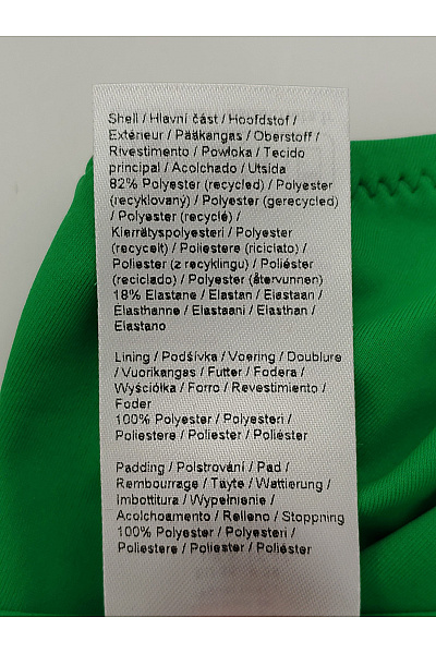 SHIWI Dámské zelené dvoudílné bikiny trojúhelníkové Velikost EU 36 | SHIWI | obrázek 10