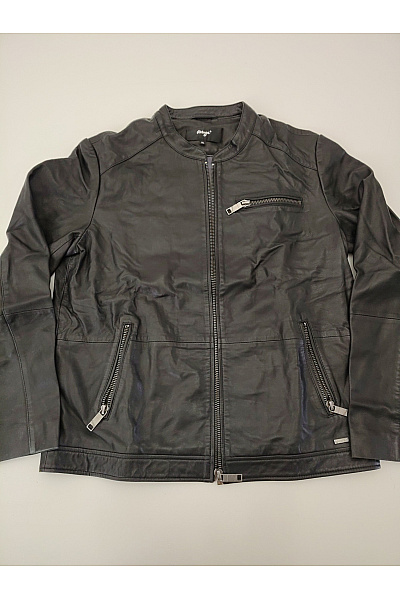 Maze Pánská kožená bunda se zipem přechodová biker Vel. XL | Maze | obrázek 6