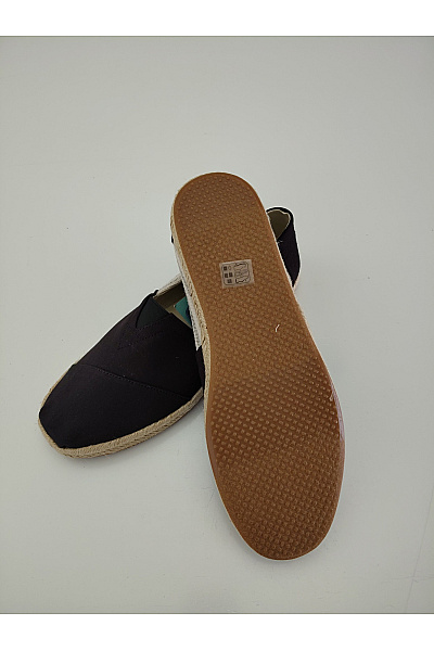 TOMS Pánské černo-bílé pruhované espadrilky slip-on letní volnočasové Vel. EU 43,5 | TOMS | obrázek 7