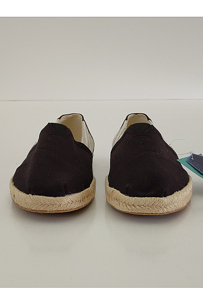 TOMS Pánské černo-bílé pruhované espadrilky slip-on letní volnočasové Vel. EU 43,5 | TOMS | obrázek 10