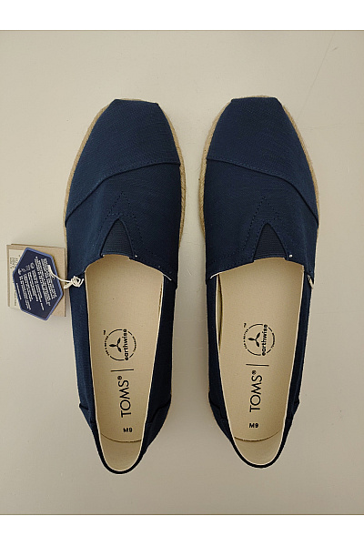 TOMS Pánské modré espadrilky slip-on letní vycházkové Velikost EU 42 | TOMS | obrázek 9