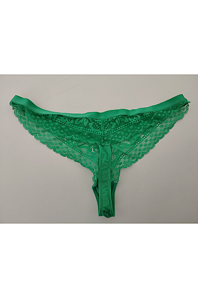 Dámská zelená krajková tanga | Unimoda | obrázek 3