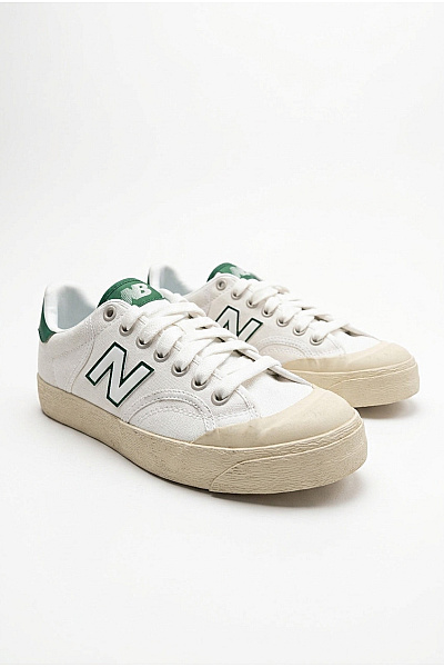 New Balance Dámské Tenisky Pro Court Bílé Béžové Zelené Velikost US 4.5