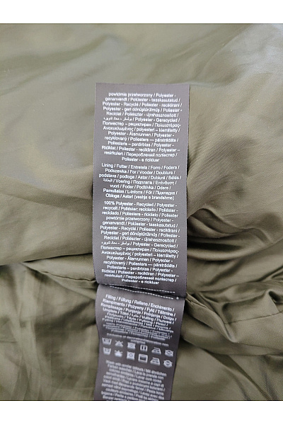 PIECES Dámská khaki prošívaná bunda s kapucí Vel. EU M | PIECES | obrázek 9