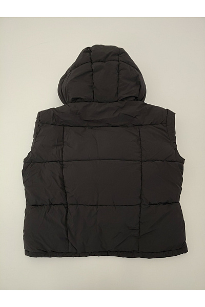 ONLY Dámská černá prošívaná puffer bunda s kapucí Velikost S | ONLY | obrázek 9