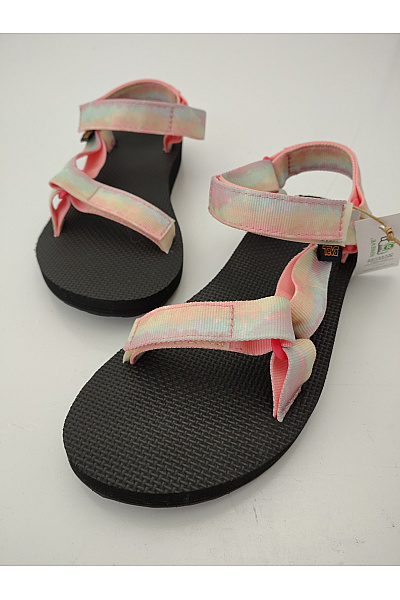 TEVA Dámské barevné sportovní sandály na suchý zip s otevřenou špičkou Velikost EU 39 | TEVA | obrázek 4