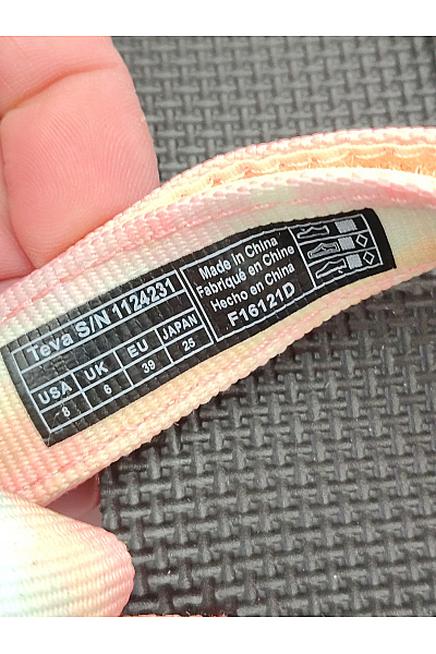 TEVA Dámské barevné sportovní sandály na suchý zip s otevřenou špičkou Velikost EU 39 | TEVA | obrázek 8