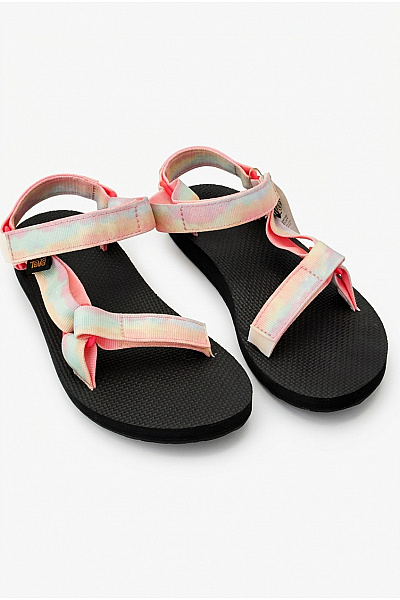 TEVA Dámské Barevné Sportovní Sandály Na Suchý Zip S Otevřenou špičkou Velikost EU 39