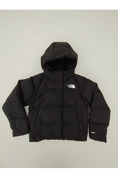 THE NORTH FACE Dámská černá Zimní Prošívaná Puffer Bunda S Kapucí Velikost EU M