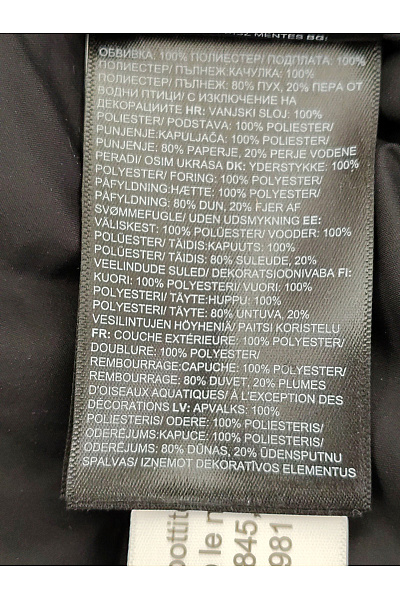 THE NORTH FACE Dámská černá zimní prošívaná puffer bunda s kapucí Velikost EU M | THE NORTH FACE | obrázek 7