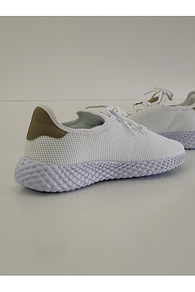 Dámské tenisky síťované Bílé Béžové Vel. EU 39 | Unimoda | obrázek 4
