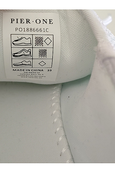 Dámské tenisky síťované Bílé Béžové Vel. EU 39 | Unimoda | obrázek 11