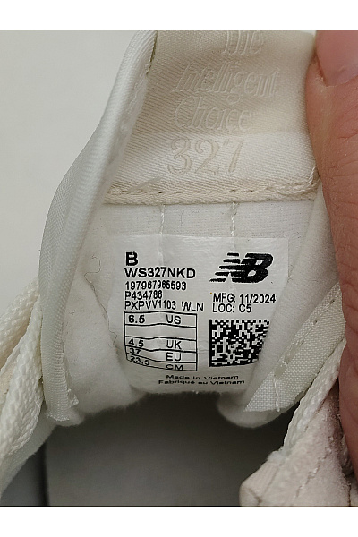 New Balance Dámské tenisky 327 Bílé Béžové Vel. US 6.5 | New Balance | obrázek 6