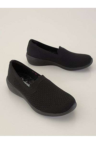 SKECHERS Dámské černé slip-on vycházkové polobotky Vel. EU 36,5 | SKECHERS | obrázek 3