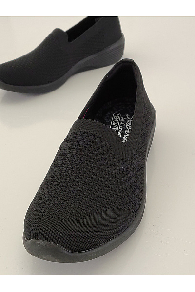 SKECHERS Dámské černé slip-on vycházkové polobotky Vel. EU 36,5 | SKECHERS | obrázek 7