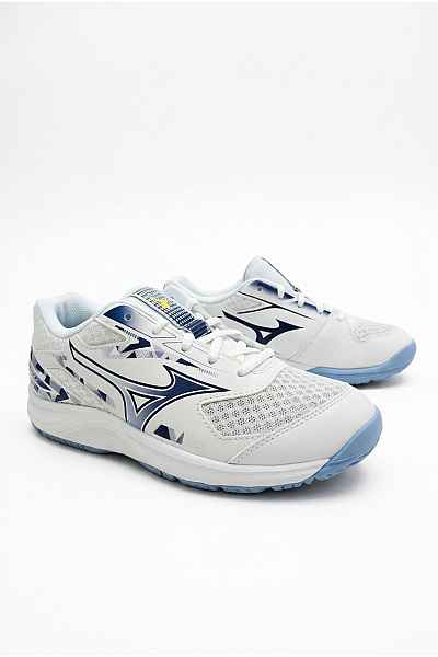 Mizuno Dámské Tenisky Wave Stealth 6 W Bílé Modré Velikost EU 36.5