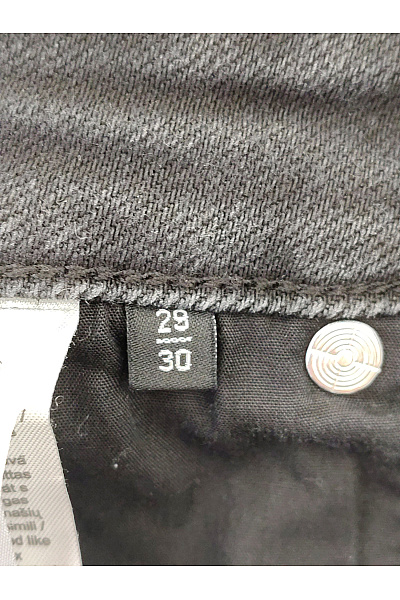 ONLY Dámské černé bavlněné skinny džíny s vysokým pasem Velikost US 29/30 | ONLY | obrázek 7