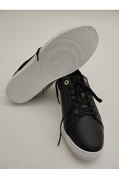 TOMMY HILFIGER Dámské tenisky Essential TH Gold Sneaker Černé Velikost EU 40 | TOMMY HILFIGER | obrázek 5