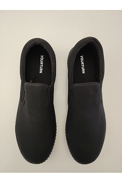 Pánské tenisky T.U.K. Black Canvas Slip-On Creeper Sneaker Černé Velikost EU 46 | Unimoda | obrázek 4