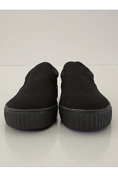 Pánské tenisky T.U.K. Black Canvas Slip-On Creeper Sneaker Černé Velikost EU 46 | Unimoda | obrázek 7