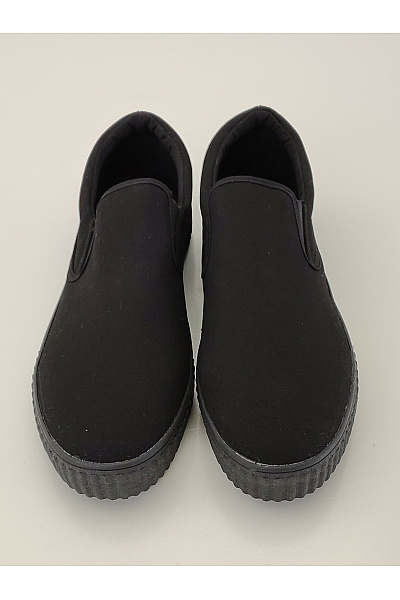 Pánské tenisky T.U.K. Black Canvas Slip-On Creeper Sneaker Černé Velikost EU 46 | Unimoda | obrázek 8