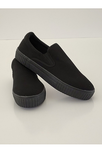 Pánské tenisky T.U.K. Black Canvas Slip-On Creeper Sneaker Černé Velikost EU 46 | Unimoda | obrázek 9