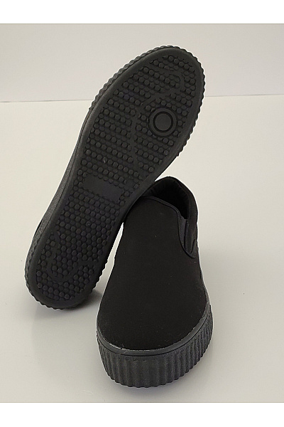 Pánské tenisky T.U.K. Black Canvas Slip-On Creeper Sneaker Černé Velikost EU 46 | Unimoda | obrázek 10