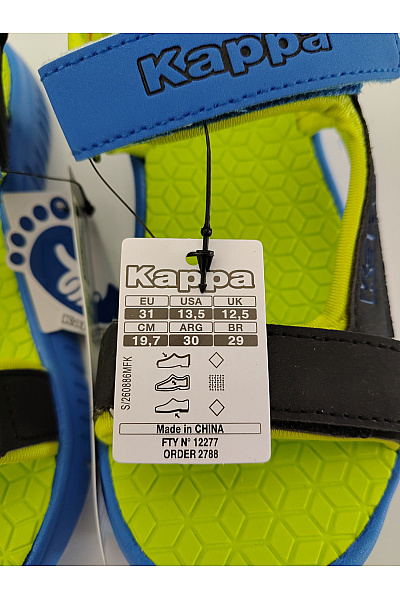 Kappa Dětské sportovní sandály na suchý zip Vel. EU 31 | Kappa | obrázek 3