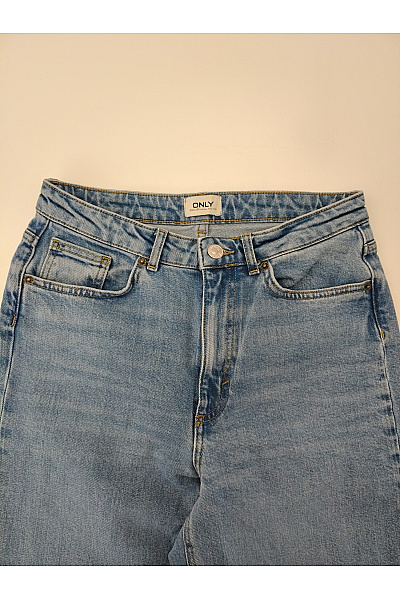 ONLY Dámské bavlněné džíny s vysokým pasem wide leg Velikost 26/34 | ONLY | obrázek 4