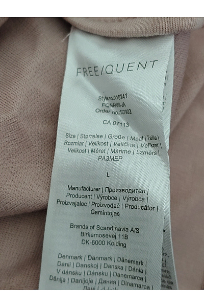 FREEQUENT Dámské růžové vypasované sako jednořadé elegantní Vel. L | FREEQUENT | obrázek 6