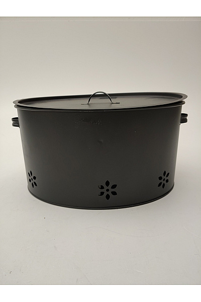 Černý oválný úložný box na brambory a cibuli | Unimoda | obrázek 5