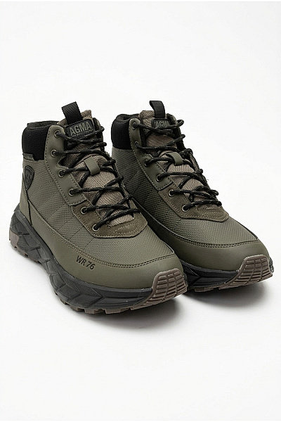 Pánské Khaki Kotníkové Outdoorové Boty šněrovací Podzimní