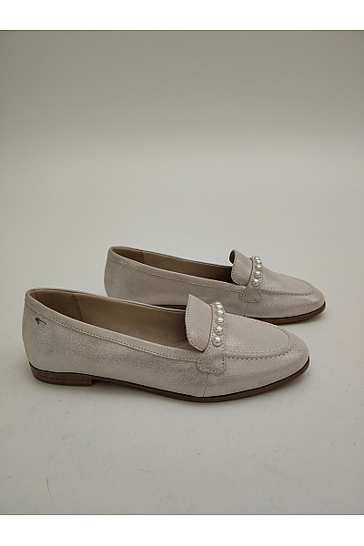 TAMARIS Dámské třpytivé polobotky s perlami elegantní nazouvací Vel. EU 37 | TAMARIS | obrázek 2