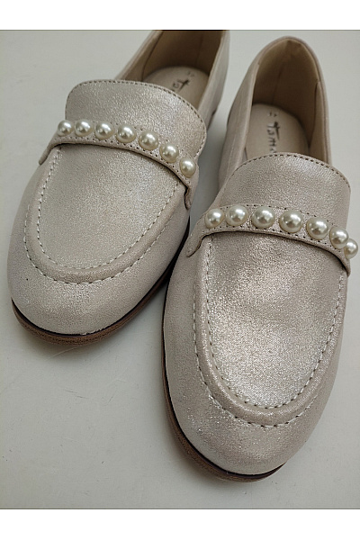TAMARIS Dámské třpytivé polobotky s perlami elegantní nazouvací Vel. EU 37 | TAMARIS | obrázek 7