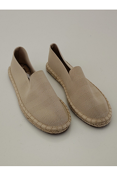 Dámské béžové espadrilky slip-on prodyšné letní vycházkové Velikost EU 40 | Unimoda | obrázek 2