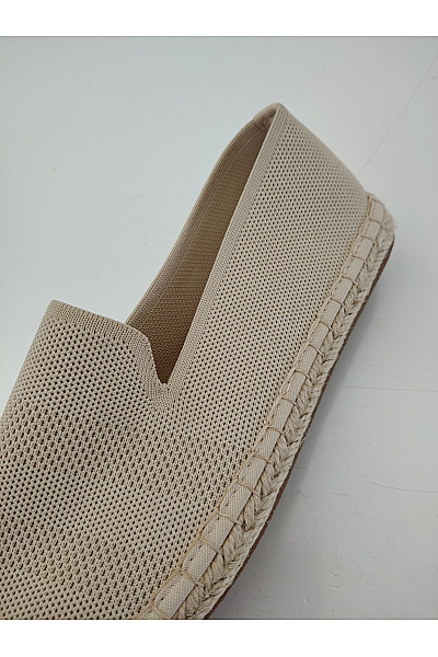 Dámské béžové espadrilky slip-on prodyšné letní vycházkové Velikost EU 40 | Unimoda | obrázek 5