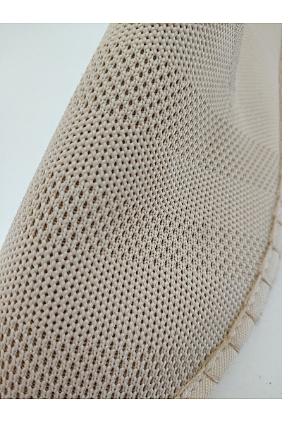 Dámské béžové espadrilky slip-on prodyšné letní vycházkové Velikost EU 40 | Unimoda | obrázek 8