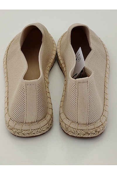 Dámské béžové espadrilky slip-on prodyšné letní vycházkové Velikost EU 40 | Unimoda | obrázek 9