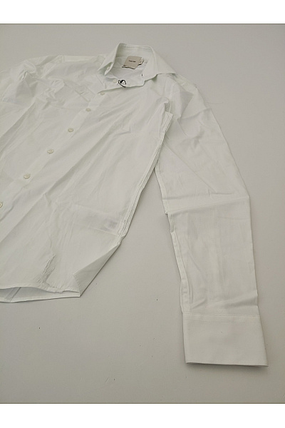 Calvin Klein Pánská bílá bavlněná košile s dlouhým rukávem slim fit Velikost EU 37 14½ | Calvin Klein | obrázek 5