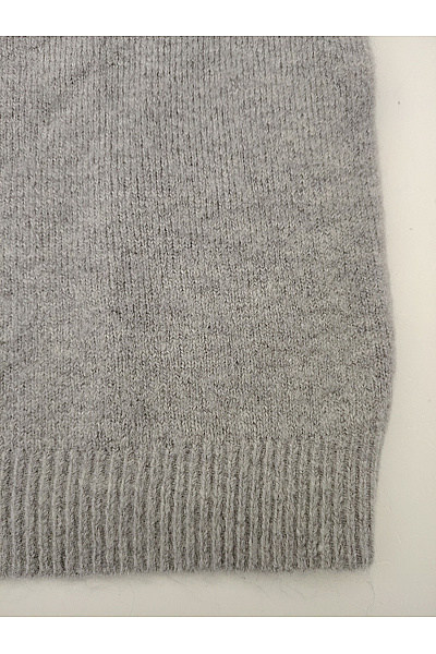 RICH&ROYAL Dámský šedý pletený pulovr basic Vel. XL | RICH&ROYAL | obrázek 3