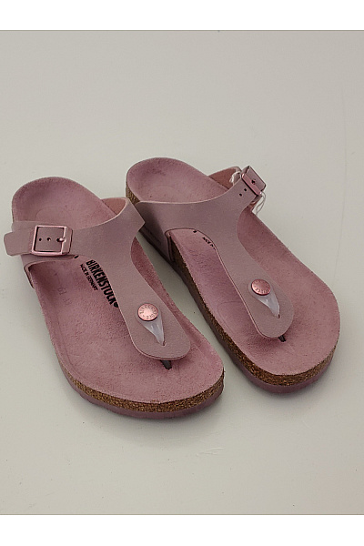 Birkenstock Dětské růžové kožené žabky s přezkou Vel. EU 34 | Birkenstock | obrázek 2