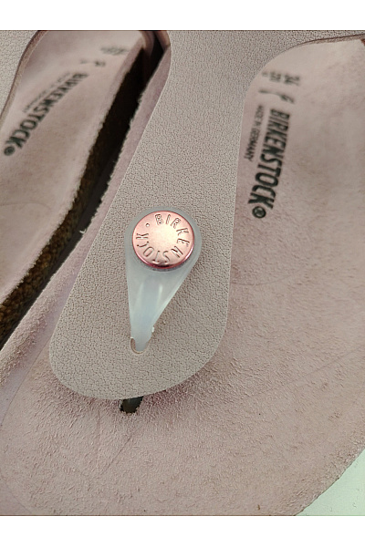 Birkenstock Dětské růžové kožené žabky s přezkou Vel. EU 34 | Birkenstock | obrázek 8