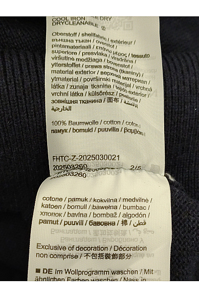 FYNCH-HATTON Pánský bavlněný pulovr se stojáčkem na zip Velikost XXL | FYNCH-HATTON | obrázek 6